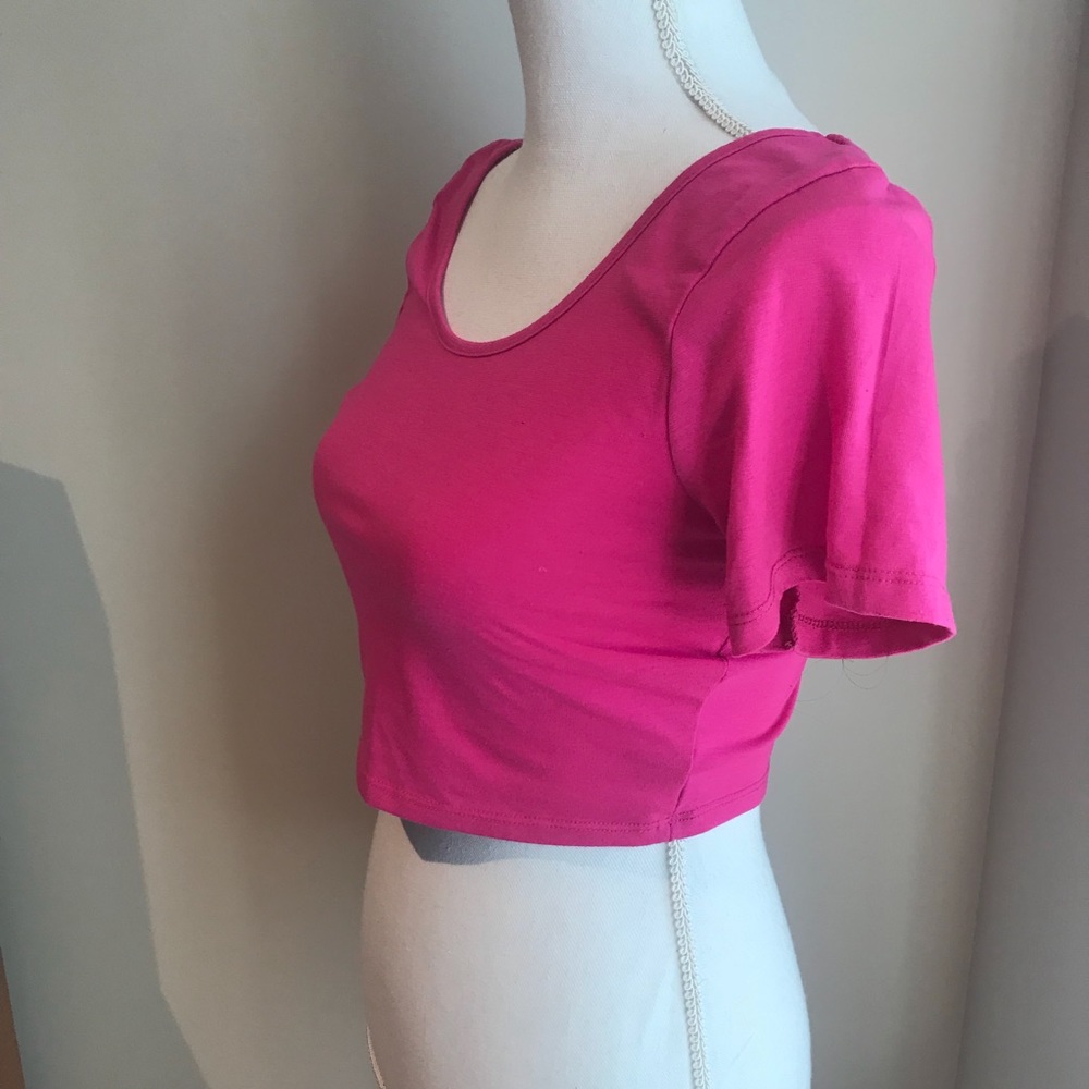 Pink Crop Top - Picture 3 of 6